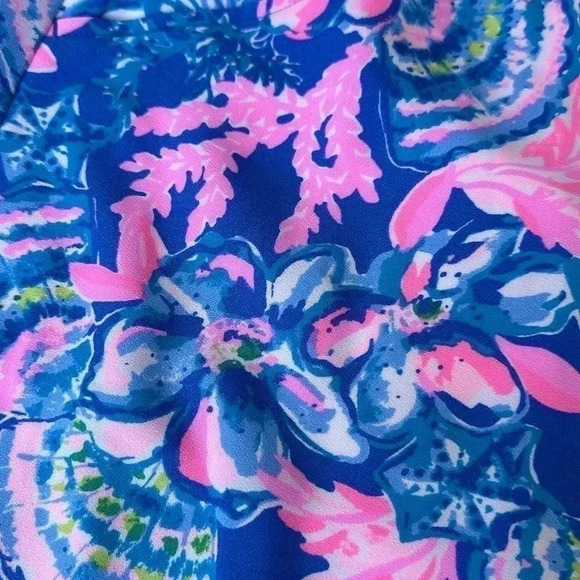 Lily Pulitzer Jonas Blue Tang Sitting Seaside Skort - Picture 4 of 14